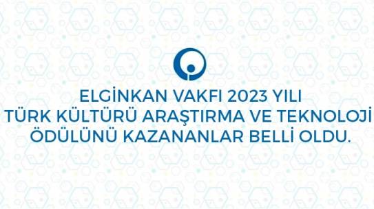 Elginkan Foundation 2023 Technology Award to Prof.Dr.Ergin Atalar